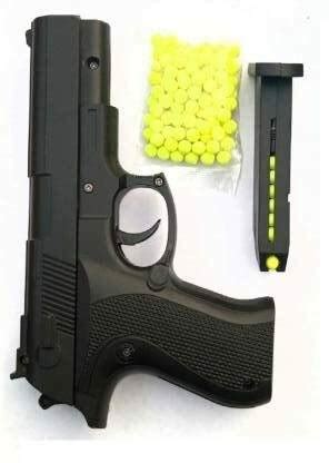 Supperitem Toy Gun Pistol for Kids with 8 Round Reload and 6 mm Plastic ...
