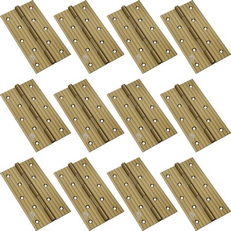 Shristy Hardware 5" x 5" Brass Decorative Hinge - (Antique Brass Finish ...