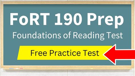 Foundations of Reading (190) - TeacherPreps