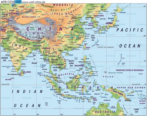 Far east; East Asia