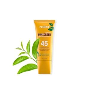 Maliao Professional Green Tea Sunscreen For All Skin Type Lotion - UV ...