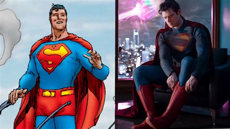 5 ways the new Superman movie costume blends details from over 80 years ...
