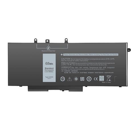 WISTAR GJKNX Battery for Dell Latitude 5280 5480 5580 5490 5590 E5480 ...