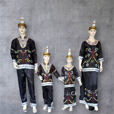 Jual Baju Adat Kalteng Kalimantan Tengah Dewasa // Pakaian Adat Kalteng ...