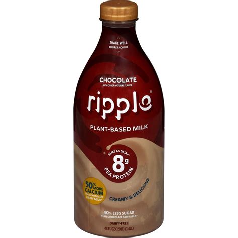Ripple Dairy Free Chocolate Pea Milk - Shop Milk at H-E-B