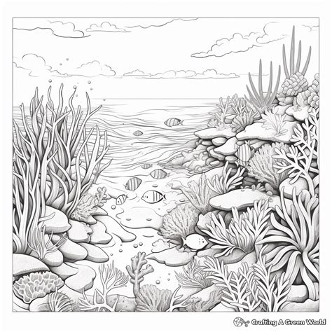 Dive into History: Underwater Shipwreck Coloring Pages