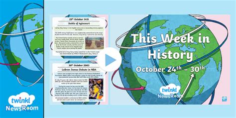 This Week in History: October 24th-30th 2022
