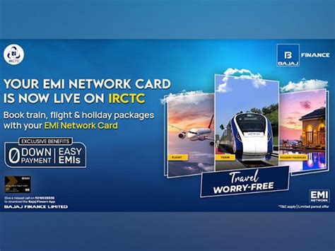 Unlock Seamless travel with Bajaj Finserv EMI Network Card on the IRCTC ...