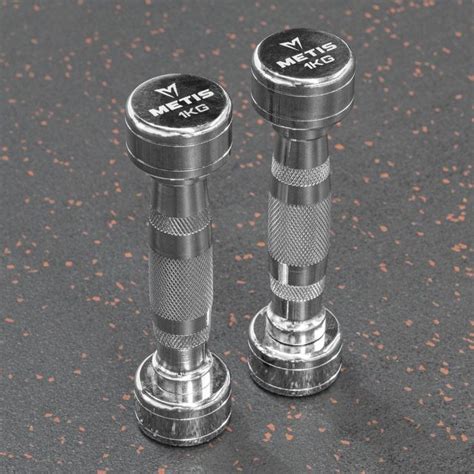 METIS Chrome Dumbbells [1kg - 10kg] | Net World Sports