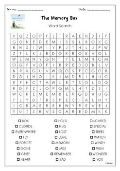 Image result for The Word Box Printable