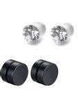 Flipkart.com - Buy ShobhRam 2 Pair Combo Non Piercing & Magnetic s for ...