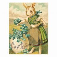 Image result for Victorian Easter Bunny