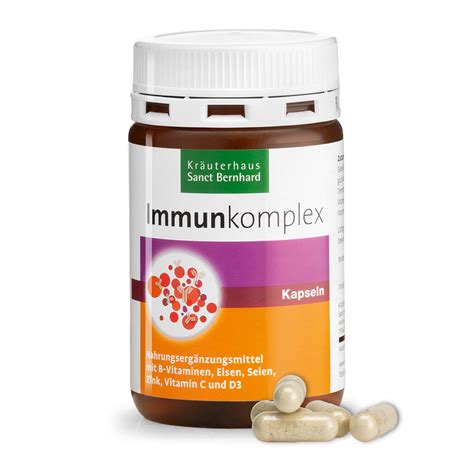 Immune Complex Capsules » Buy securely online now | Sanct Bernhard Sport