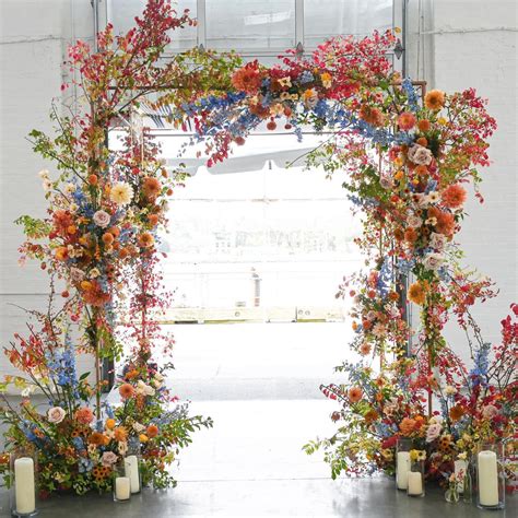 Wildflower Wedding Arch Decor Inspiration