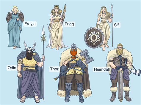 A Complete List of Norse Gods & Goddesses: 34 Major Deities
