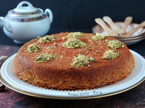 Kunafa Sweet Recipe/ Sweet Cheese Pastry