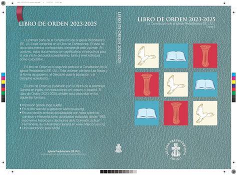 Libro De Orden 2023-2025: a Constitución de la Iglesia Presbiteriana ...