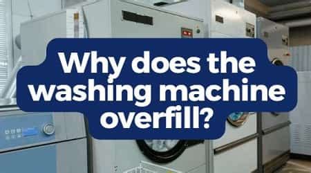 Image result for Washing Machine Overfilling