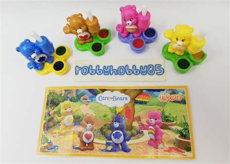 Care Bears Complete Set of 4 Kinder Surprise Egg India | Ubuy