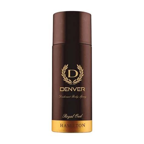 DENVER Royal Oud Deodorant Body Spray for Men (150ML) | Long Lasting ...