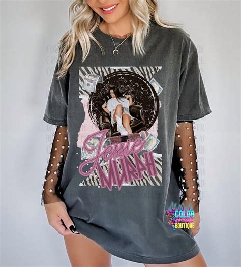 Jessie Murph Comfort Colors Shirt | Sad Girl Baddie Merch | Blue ...