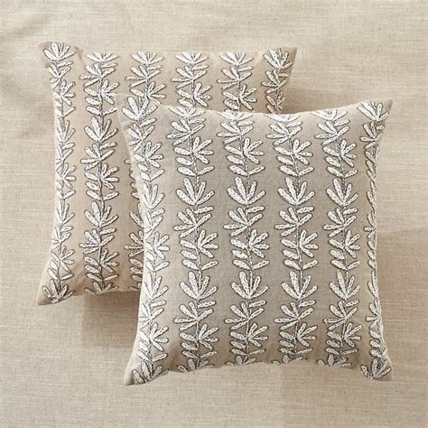 Buy Windsor Fleur Set of 2 Embroidered Cushion Covers - 40x40cm from ...