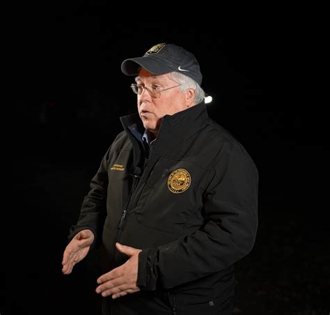 Governor Morrisey at Rolling Thunder Mine Tuesday night, speaking about ...