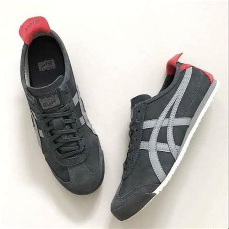 Onitsuka Tiger Unisex Mexico 66 Shoes 1183A148-020, Dark Grey/Stone Gr ...