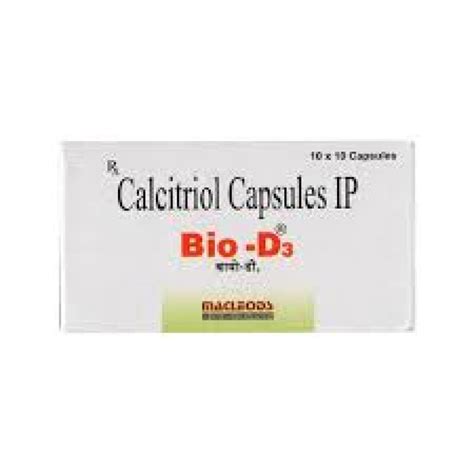 Bio-D3 Capsule 10's - Medical Help Desk
