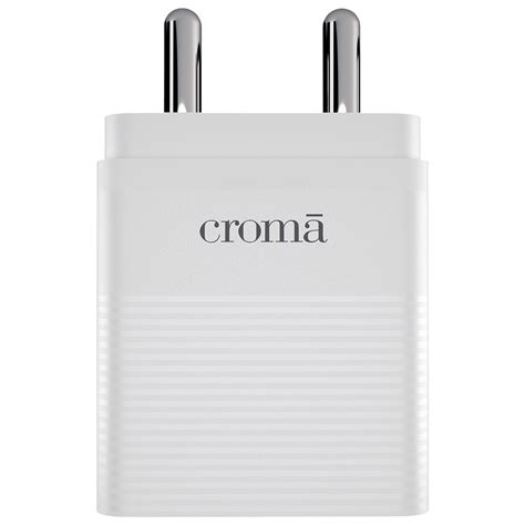 Buy Croma 30W Type C Fast Charger (Adapter Only, Multiple Protection ...