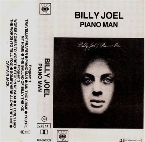 Billy Joel – Piano Man (Cassette) - Discogs