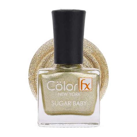 Buy COLOR FX SUGAR BABY MATT GOLD GEL LONG LASTING NAIL ENAMEL 9 ML ...