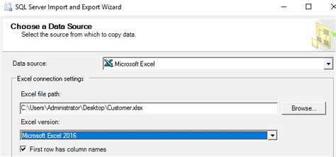 Unable to Import Excel File into Microsoft SQL Server 的图像结果
