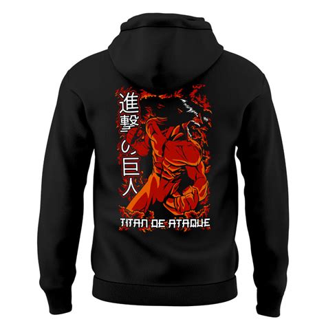 AOT Attack Titan Black Unisex Hoodie – Dudeme