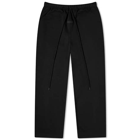 Fear of God ESSENTIALS Men's Spring Lounge Pants in Jet Black Fear Of ...