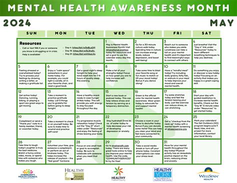 Mental Health Awareness Month 2024 – Community Health Council of ...