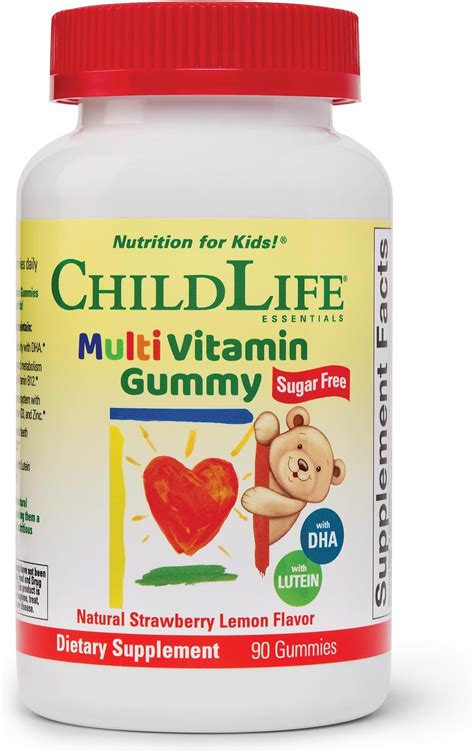 Amazon.com: CHILDLIFE ESSENTIALS Multivitamin Gummies for Kids ...