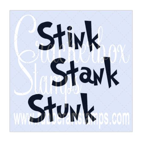 Stink, Stank, Stunk - Crackerbox Stamps