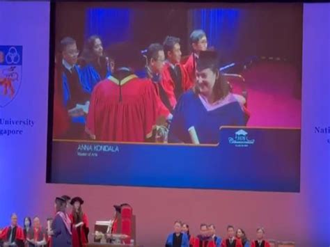 Andhra Dy CM Pawan Kalyan's wife Anna Konidela receives second master's ...