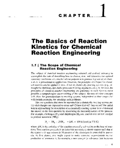 Image result for Reaction Engineering Explained