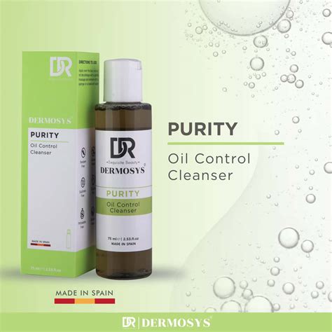 Buy DERMOSYS PURITY OIL CONTROL CLEANSER | HAMAMELIS, THYME & CAMPHOR ...