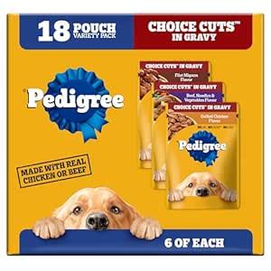 PEDIGREE Choice Cuts in Gravy Wet Dog Food Pouches : Amazon.in: Pet ...