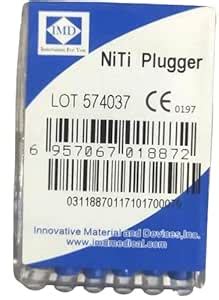 DENTAL TOOL NITI PLUGGER FILE (21MM, 45-80) : Amazon.in: Health ...
