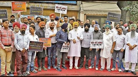 SAD holds protest over slow paddy procurement in Ludhiana | Hindustan Times