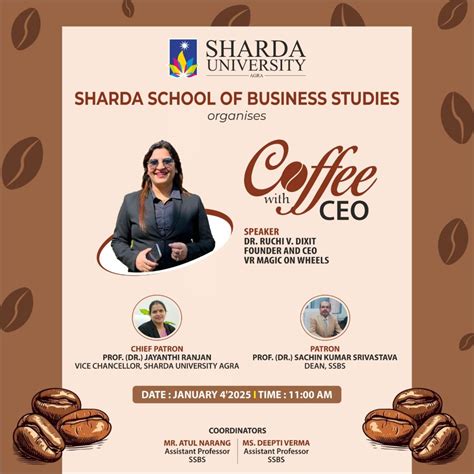 Coffee with CEO (Dr. Ruchi V. Dixit)