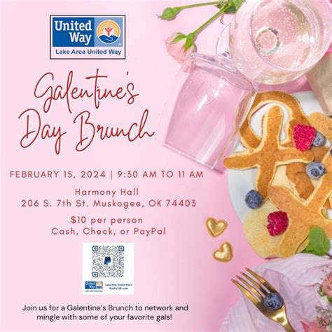 Galentines Day Brunch , Harmony House of Muskogee, 15 February 2024 ...