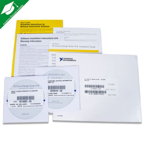 NI Multisim Student Edition Circuit Design and Simulation Software 14.0 ...