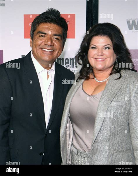 FILE - In this Sept. 17, 2009 file photo, George Lopez and his wife Ann ...