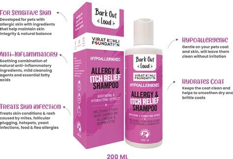 Allergy and itch relife shampoo – Vivaldis