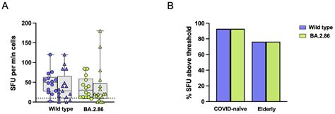 T Cell Responses to BA.2.86 and JN.1 SARS-CoV-2 Variants in Elderly ...